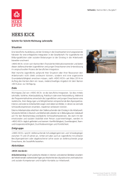 HEKS KICK (HEKS Nr. 530.004)
