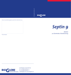 Septin9 Marker – Infoflyer