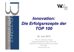 Innovation - Creditreform Magazin