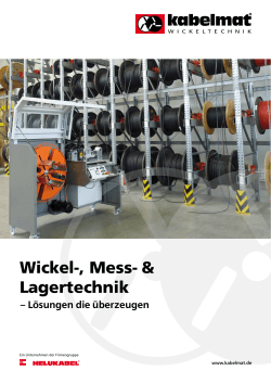 Wickel-, Mess- & Lagertechnik