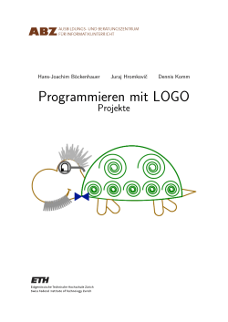 Programmieren mit LOGO - ABZ - Ausbildungs