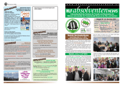 HLF absolventen NEWS - Nr. 121