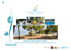 Brochure  - Camping Fontaine Vieille