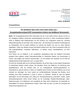 EFET Deutschland