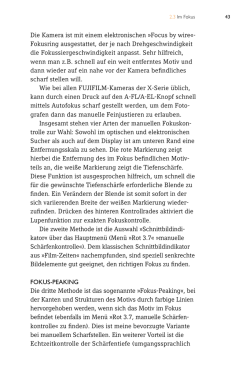 Die Kamera ist mit einem elektronischen »Focus by wire
