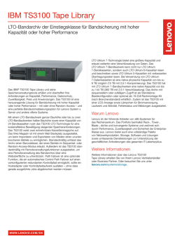 IBM TS3100 Tape Library