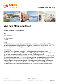 Viva Cala Mesquida Resort