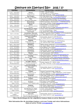 Programm 2016/17