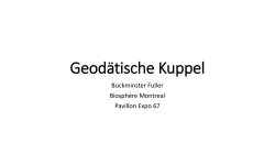 Geodätische Kuppel