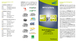 MVV & CarSharing