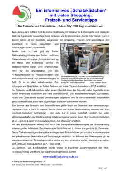 Ein informatives &bdquo;Schatzk&auml;stchen&ldquo;