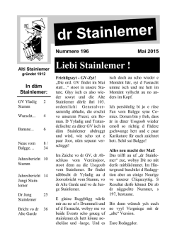 dr Stainlemer - Alti Stainlemer