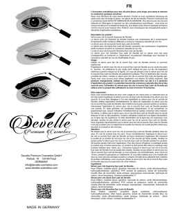 made in germany - Develle Premium Cosmetics