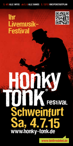 Sa, 4.7.15 - Honky Tonk