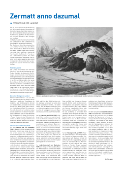 Zermatt und der Landrat