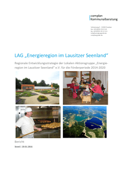 RES 2014-2020 20.01.2016 - Energieregion im Lausitzer Seenland