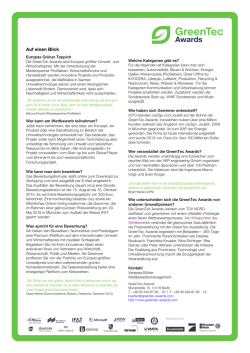 GreenTec Awards