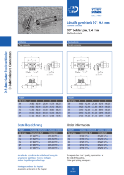 D-Subminiature Connectors.indd