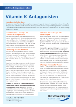 Vitamin-K-Antagonisten
