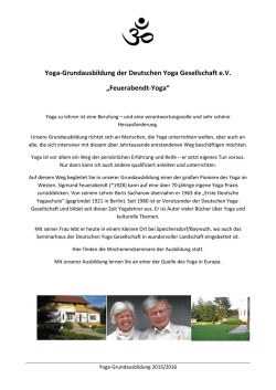 Feuerabendt-Yoga