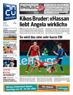 Kikos Bruder: &laquo;Hassan liebt Angela wirklich