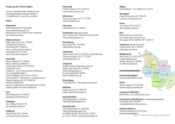 Honig aus der K&ouml;lner Region. Aus den folgenden K&ouml;lner Stadtteilen