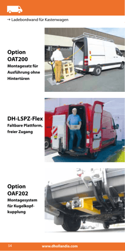 Option OAT200 DH-LSPZ-Flex Option OAF202