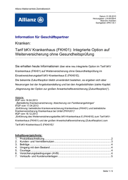 IfGP APKV_bKV Krankenhaus mit integrierter Option auf