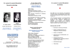 Dr. Lautsch & Lautsch-Wunderlich Bausachverst&auml;ndige Dr. Lautsch