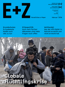 Globale Fl&uuml;chtlingskrise