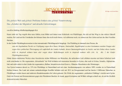 Globale Welt und globale Probleme