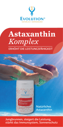 Astaxanthin Komplex - EVOLUTION International