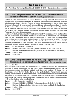 Bad Breisig - KVHS Ahrweiler