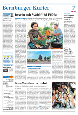 Ausgabe Bernburg, 21.05.2015