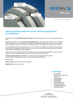 norseal - Saint-Gobain Performance Plastics Foams