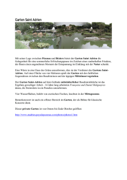 Garten Saint Adrien