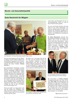 Gute Nachricht f&uuml;r M&uuml;geln