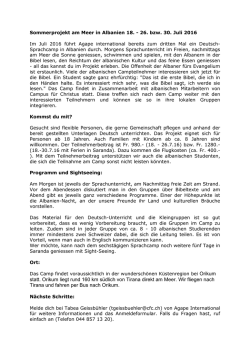 Notizen Libanon RB - Agape international