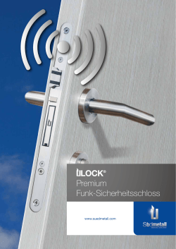 Premium Funkt-Sicherheitsschloss PDF - Süd