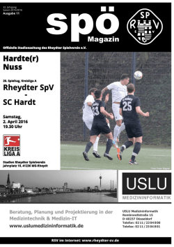 Hardte(r) Nuss Rheydter SpV