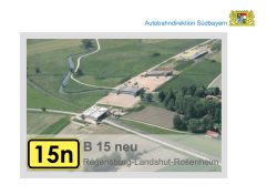 Autobahndirektion Südbayern sie auch 2009 als