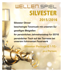 silvester - Wellenspiel