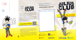 Infos zum - Julius-Club