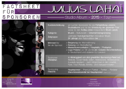 Factsheet - Julius Lahai