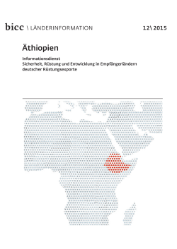 Äthiopien - Rüstungsexport