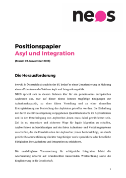 Asyl und Integration