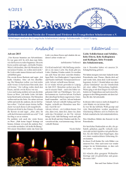 EvaS-News 4-15 c.indd - Foerderverein Schulzentrum