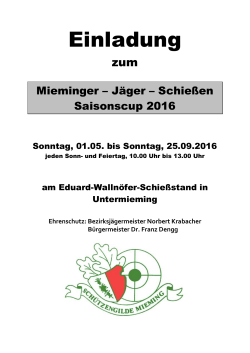 Einladung