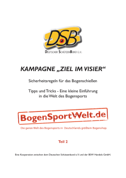 Handout Bogensportwelt