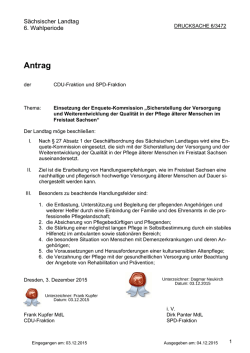 Drucksache 6/3472 - SPD-Fraktion im S&auml;chsischen Landtag